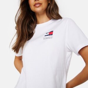 TOMMY JEANS BXY Graphic Flag Tee YBR White XS