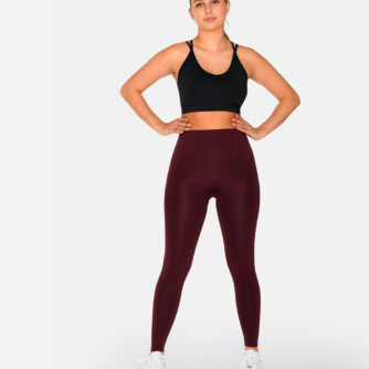 Zebdia Women Seamless Leggings, Farve: Rød Tasting, Størrelse: XS/S, Dame