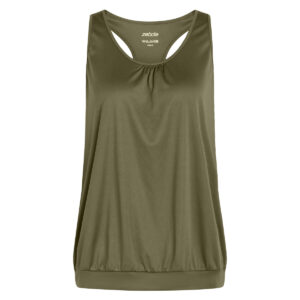 Zebdia Women Sports Top, Farve: Grøn, Størrelse: S, Dame