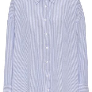 A-View - Skjorte - Sonja Shirt - 112 - Blue/White Stribe