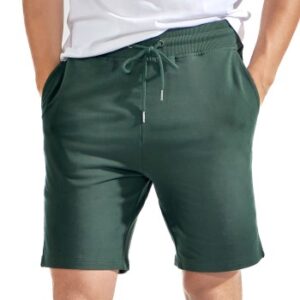 Bread and Boxers Lounge Shorts Skovgrøn økologisk bomuld Medium Herre