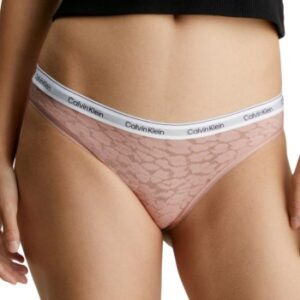 Calvin Klein Trusser Lace Bikini Brief Lyserosa polyamid XX-Large Dame