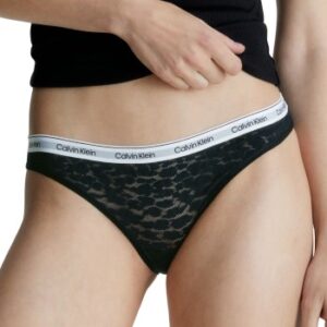 Calvin Klein Trusser Lace Bikini Brief Sort polyamid XX-Large Dame