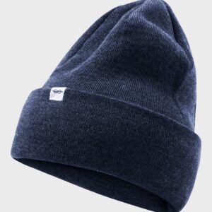 Klitmøller Collective - Fine rib beanie - Navy - One size