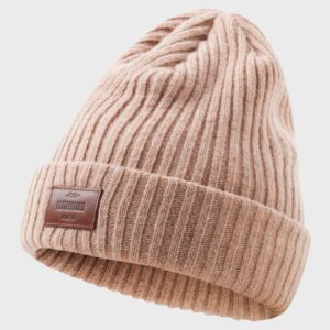 Klitmøller Collective - Heavy rib beanie - Sand - One size