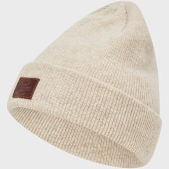 Klitmøller Collective - Rib beanie - Pastel sand - One size