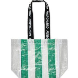 Mads Nørgaard - Taske - Laundrette Mirca Bag - Classic Green/White (Levering i april)