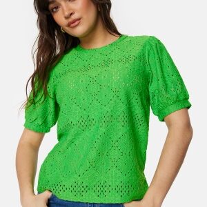 Object Collectors Item Feodora S/S Top Vibrant Green S