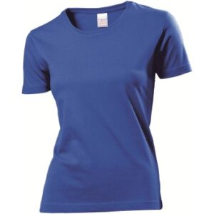 Stedman Classic Women T-shirt Kongeblå bomuld X-Small Dame