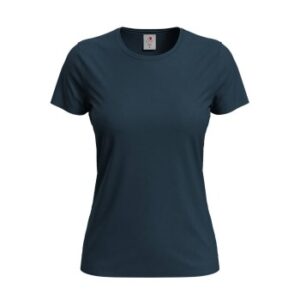 Stedman Classic Women T-shirt Midnatsblå bomuld X-Small Dame