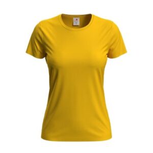 Stedman Classic Women T-shirt Senepsgul bomuld X-Small Dame