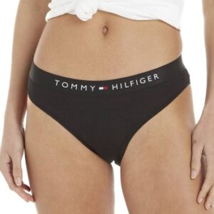 Tommy Hilfiger Trusser Bikini Panties Sort økologisk bomuld 4XL Dame