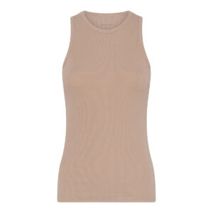 Urban Quest Bamboo Rib Tank Top, Farve: Blå, Størrelse: XS, Dame