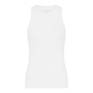 Urban Quest Bamboo Rib Tank Top, Farve: Hvid, Størrelse: XS, Dame