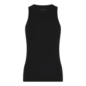 Urban Quest Bamboo Rib Tank Top, Farve: Sort, Størrelse: XS, Dame