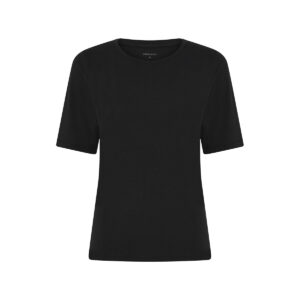 Urban Quest Bamboo Slim Fit T-shirt, Farve: Sort, Størrelse: XS, Dame