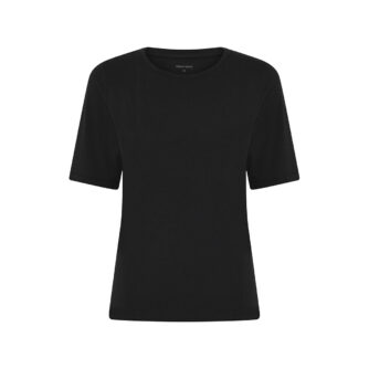 Urban Quest Bamboo Slim Fit T-shirt, Farve: Sort, Størrelse: XS, Dame