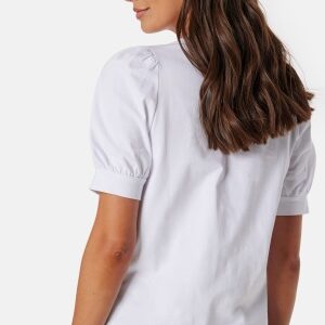 VERO MODA Kerry 2/4 O-Neck Top Bright White S