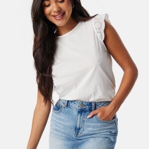 VERO MODA Vmemily SL gathering top Snow White S