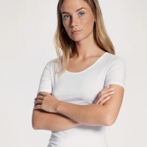 Calida T-shirt, Farve: Hvid, Størrelse: XS, Dame