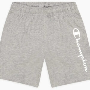 Champion Vertical Script Logo Pocket Shorts Herrer Tøj Grå L