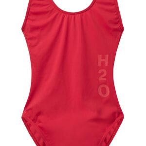 H2O - Badedragt - Tornø Logo Swim Suit - Red