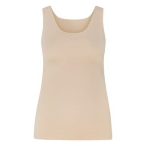 Naturana Clean Cut Tank Top Beige 38 Dame