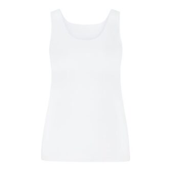 Naturana Clean Cut Tank Top Hvid 38 Dame