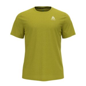 Odlo T-Shirt Short Sleeve Crew Neck Run Easy - Herre - Str. S - Gul