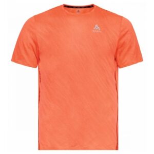 Odlo T-shirt Short Sleeve Crew neck Zeroweight - Herre - Str. S - Orange