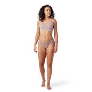 Smartwool Merino Sport Seamless Bikini Boxed - Dame - Str. XS - Brun