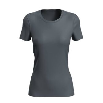 Stedman Active Sports-T For Women Mørkgrå polyester X-Small Dame