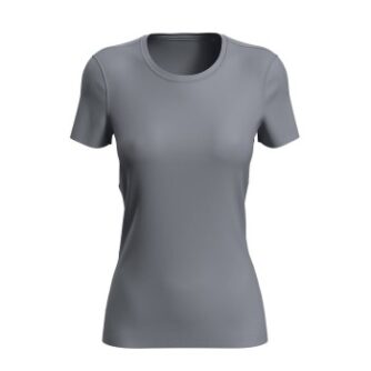 Stedman Active Sports-T For Women Sølvgrå polyester X-Small Dame