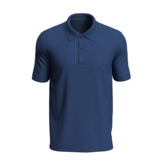 Stedman Henry Polo Short Sleeve Mørkblå bomuld Small Herre