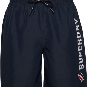 Superdry Code Applque 19inch Badeshorts Herrer Tøj Blå S