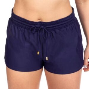 Trofe Mix Bikini Shorts Mørkblå 48 Dame