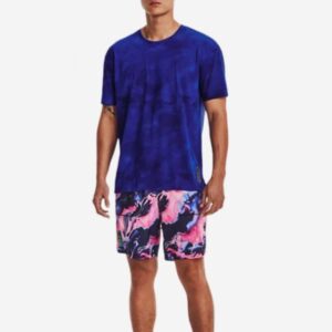 Under Armour Run Anywhere Streaker Short Sleeve - Herre - Str. S - Blå