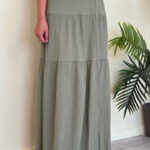 A-View - Nederdel - Gypsy Skirt - Army