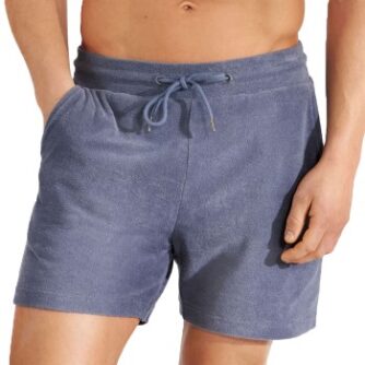 Bread and Boxers Terry Shorts Lyseblå økologisk bomuld Medium Herre