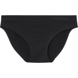 Calvin Klein Trusser 2P Fusion Flex Bikini Brief Sort polyamid Large Dame