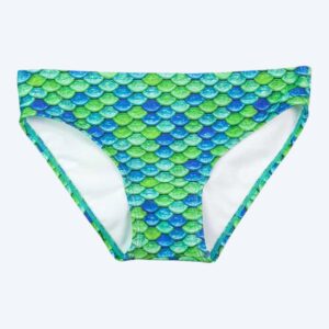 Fin Fun bikini underdel til piger - Aussie Green