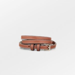 Glossy Aria Leather Belt