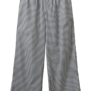 H2O - Bukser - Basic Rønne Pajamas Pants - Black/White Striped