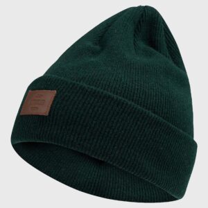 Klitmøller Collective - Rib beanie - Moss Green - One size