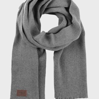 Klitmøller Collective - Rib scarf - Light grey - One size