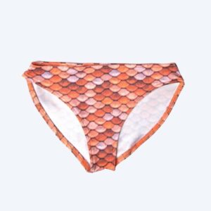 Kuaki Mermaids bikini underdel til piger - Orange
