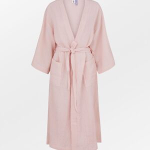 Solid Gauze Luelle Kimono - Lyserød