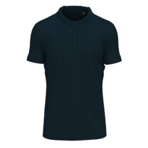 Stedman Clive Short Sleeve Polo Marineblå ringspundet bomuld Small Herre