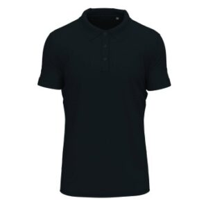 Stedman Clive Short Sleeve Polo Mørkblå ringspundet bomuld Small Herre