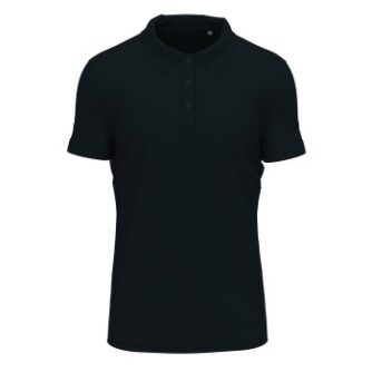 Stedman Clive Short Sleeve Polo Mørkblå ringspundet bomuld Small Herre